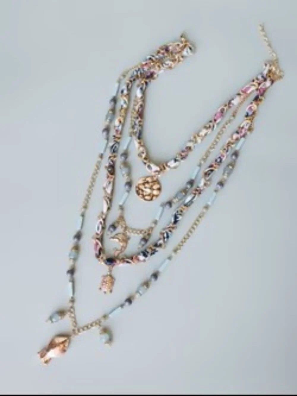 The Nest Sunshine and Sunrise Layered Necklace